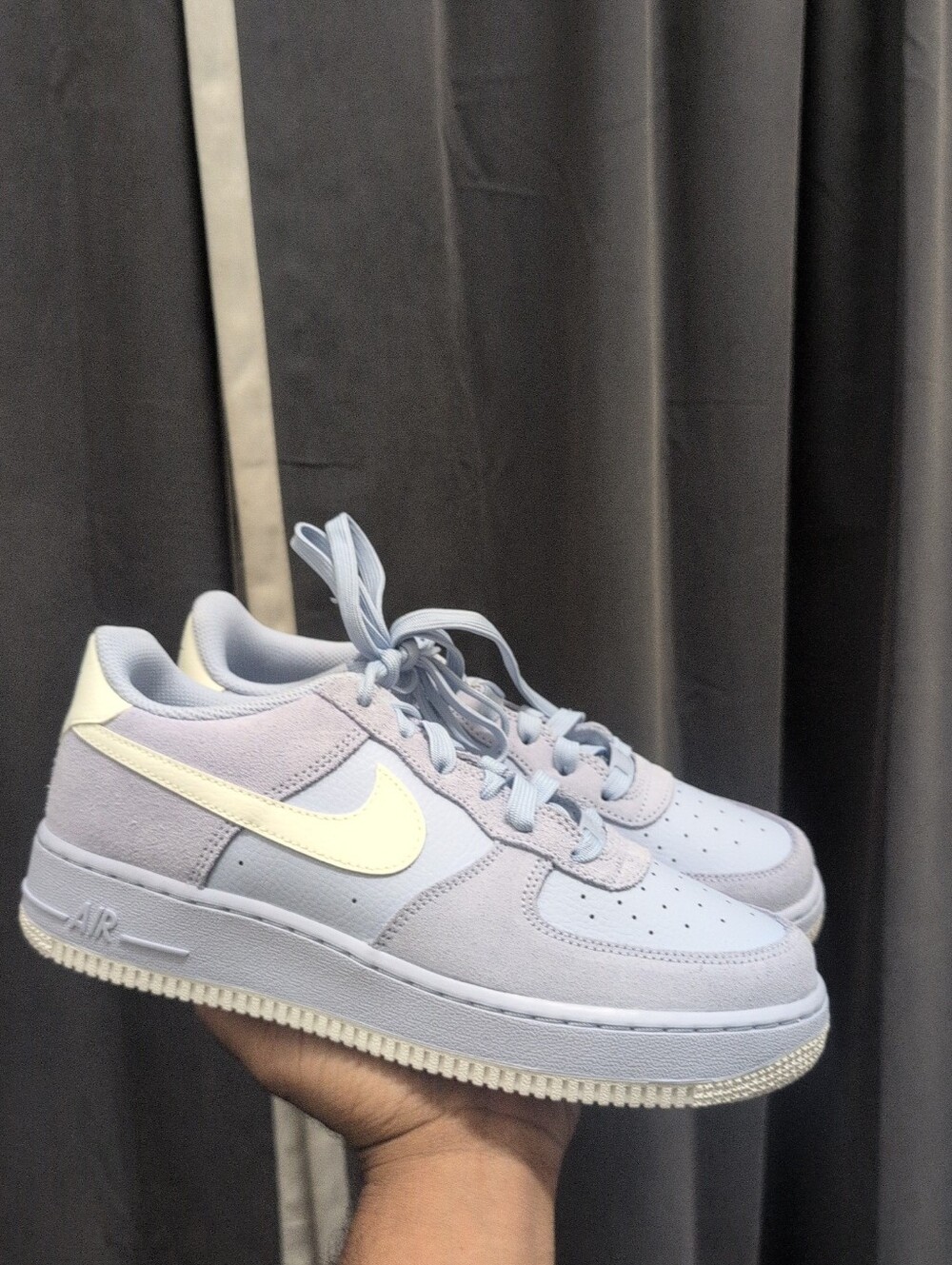 Kids Nike Air Force 1 Low LV8 2 Ghost Sail (GS) - HV4760-00 Size 6.5Y